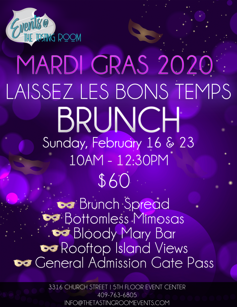 mardi gras bottomless brunch