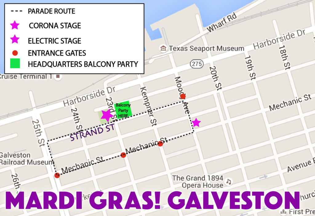 mardi gras 2025 galveston