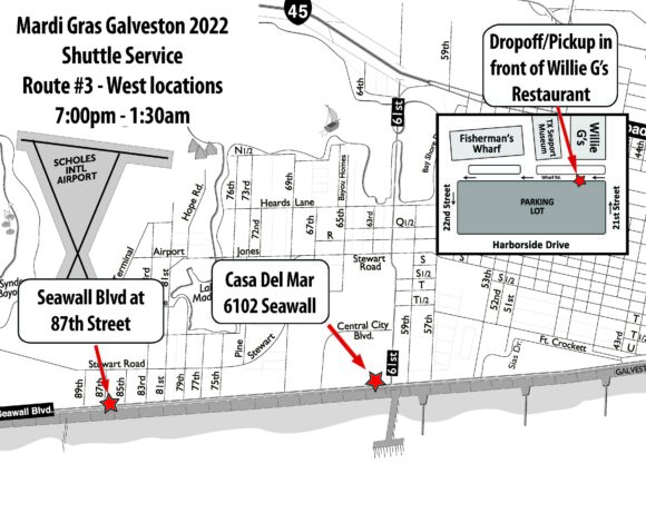 galveston mardi gras shuttle