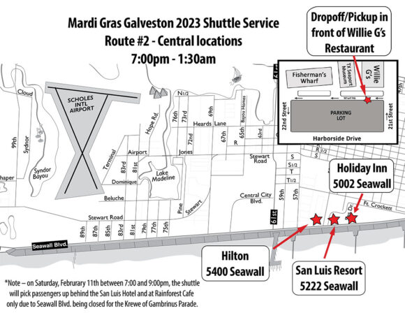 shuttle to mardi gras world